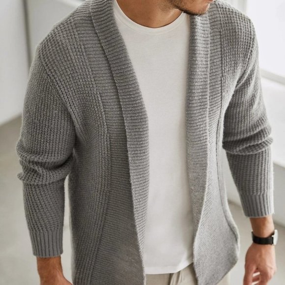 . Other - Grey Mens Cardigan